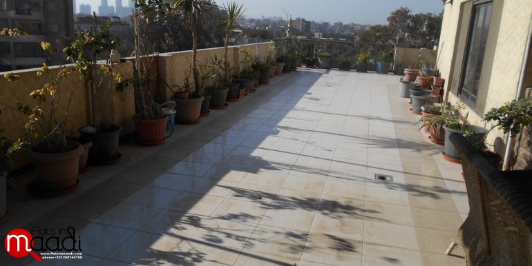 Furnished penthouse for rent in Maadi Digla (26)