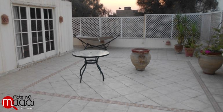 Penthouse for rent in Old Maadi Sarayat (30)