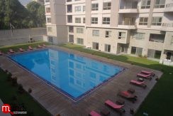 SEMI FURNISHED APARTMENT WITH A SHARING SWIMMING POOL