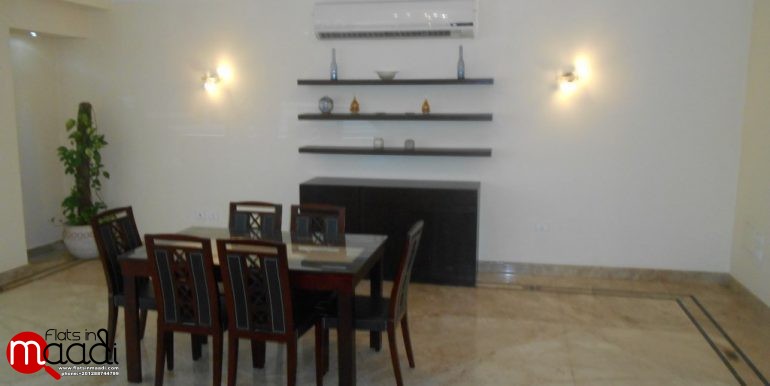 Modern Furnished Apartment Located In Maadi Sarayat For Rent (3)