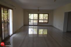 Large semi-furn. apt. for rent in maadi sarayat