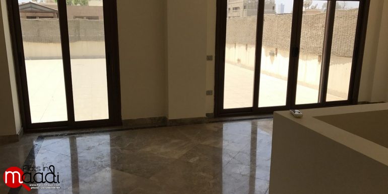 Duplex Penthouse Located In Maadi Sarayat For Rent (24)