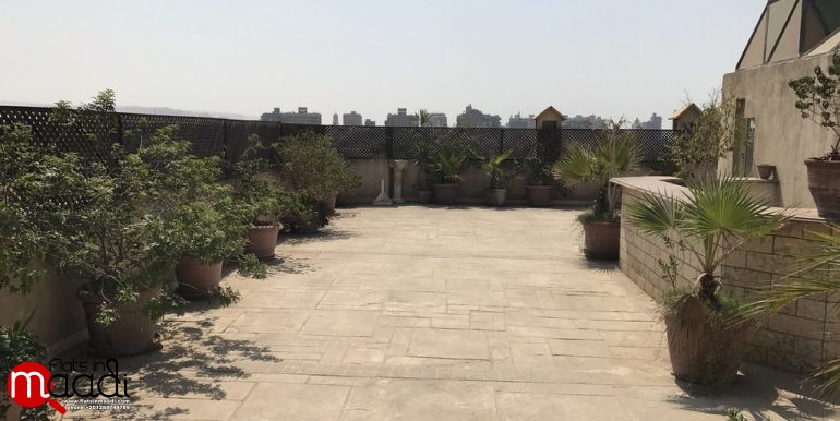 Duplex penthouse for rent in maadi sarayat (35)