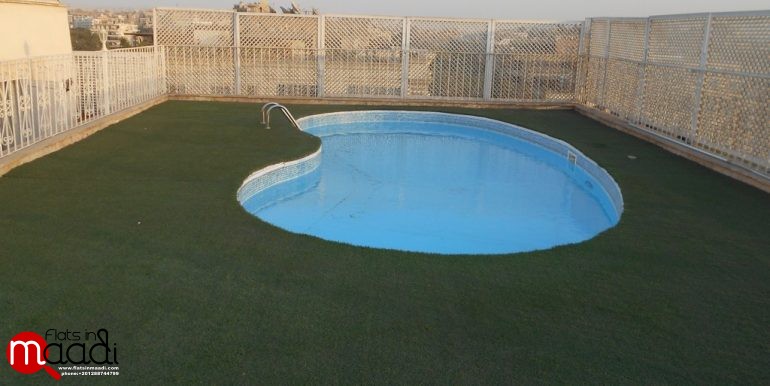 Triplex penthouse for rent in maadi sarayat (38)