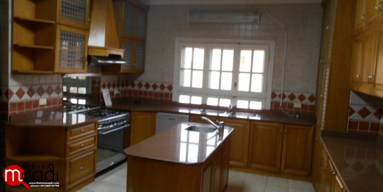 Triplex penthouse for rent in maadi sarayat (8)