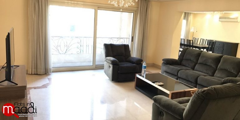 Furnished apartment for rent in maadi sarayat (1)