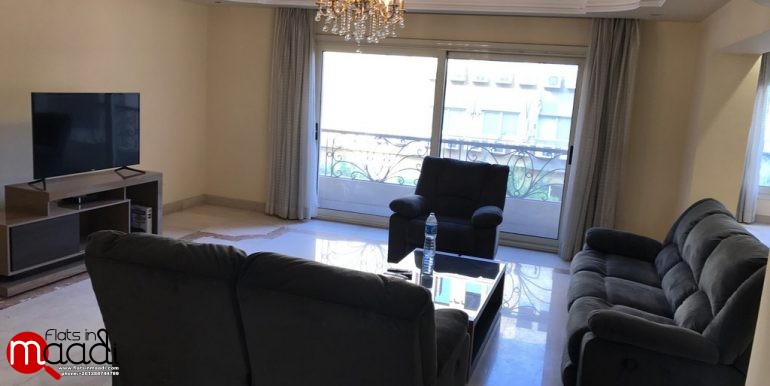 Furnished apartment for rent in maadi sarayat (3)