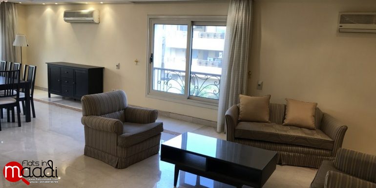 Furnished apartment for rent in maadi sarayat (5)