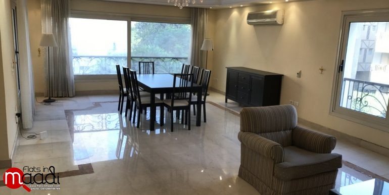 Furnished apartment for rent in maadi sarayat (7)