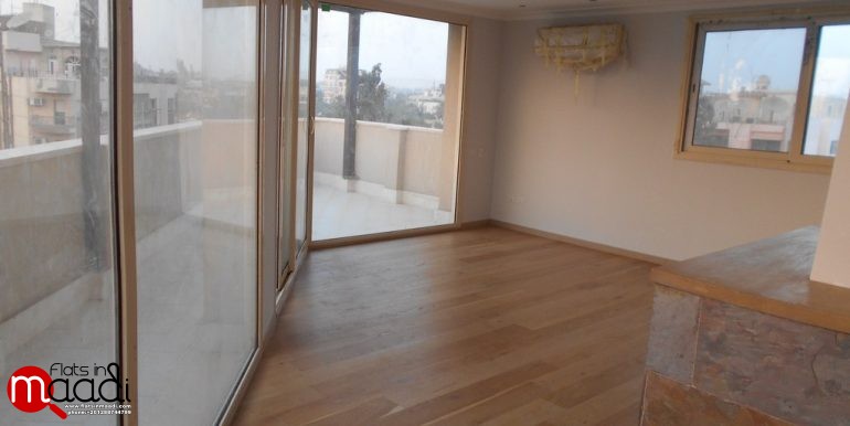 Modern Penthouse for rent in maadi sarayat (2)