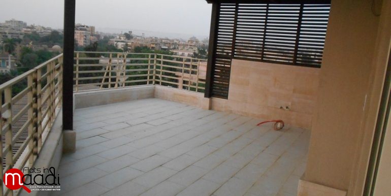 Modern Penthouse for rent in maadi sarayat (28)