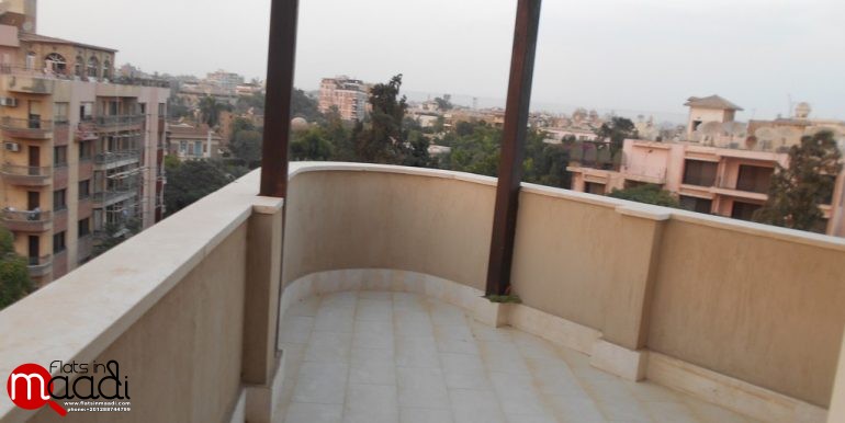 Modern Penthouse for rent in maadi sarayat (9)