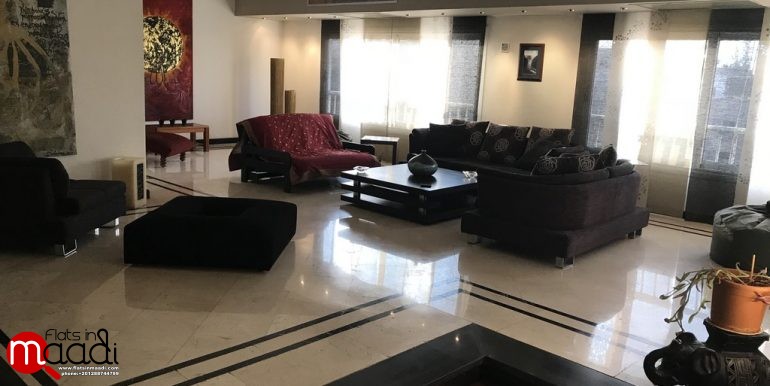 modern penthouse for rent in maadi degla (1)