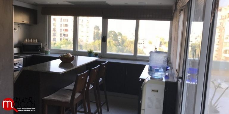 modern penthouse for rent in maadi degla (10)