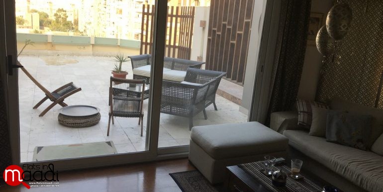 modern penthouse for rent in maadi degla (26)