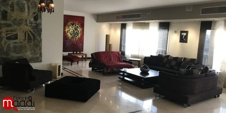 modern penthouse for rent in maadi degla (3)