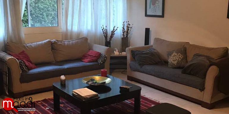 Furnished flat for rent in maadi sarayat (5)