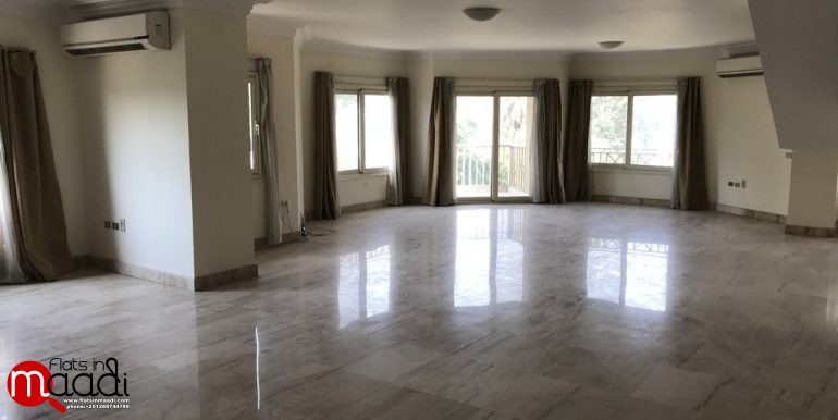 Duplex apartment located in maadi sarayat for rent (1)