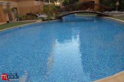 ground floor furnished Apt + shared pool