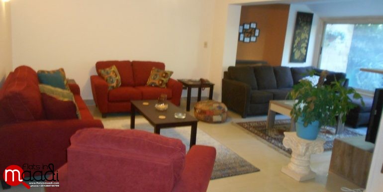 Duplex ground floor for rent in Maadi Sarayat (8)