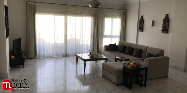 Modern apartment for rent in Maadi Sarayat (1)